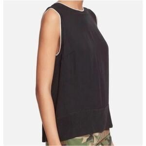 RAG & BONE Abby Black Tank Size Small